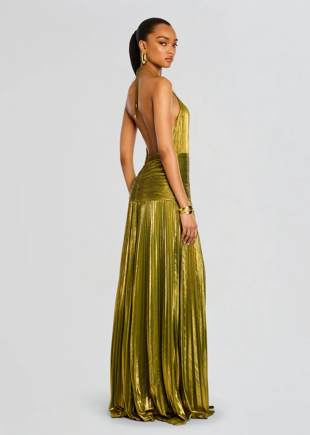 Alana | Long dress with a sensual cut and luxurious finish