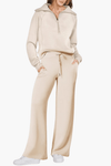 Magnolia | Women's Zip Up Hoodie Wide Leg Lounge Set