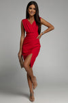 Rosalina | Women's Sleeveless V-Neck Bodycon Dress