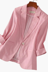 Rosamund | Women's 3/4 Sleeve Pink Blazer