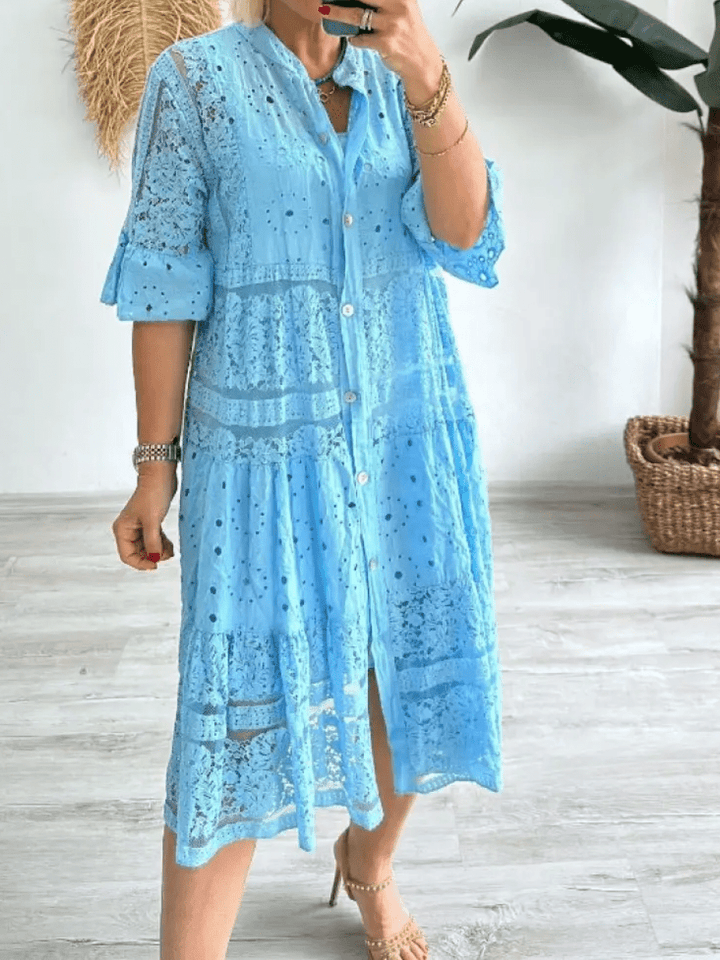 Cherylann | Floral Midi Dress