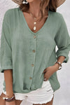Marcia | Relaxed Button-Up Blouse