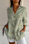 Avril | Chic Blouse with Whimsical Prints