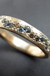 Aurora | Retro Multicolor Gold Ring