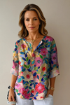 Arlene | Chic Floral Print Blouse