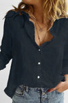 Winifred | Women's Floral V-Neck Long Sleeve Blouse